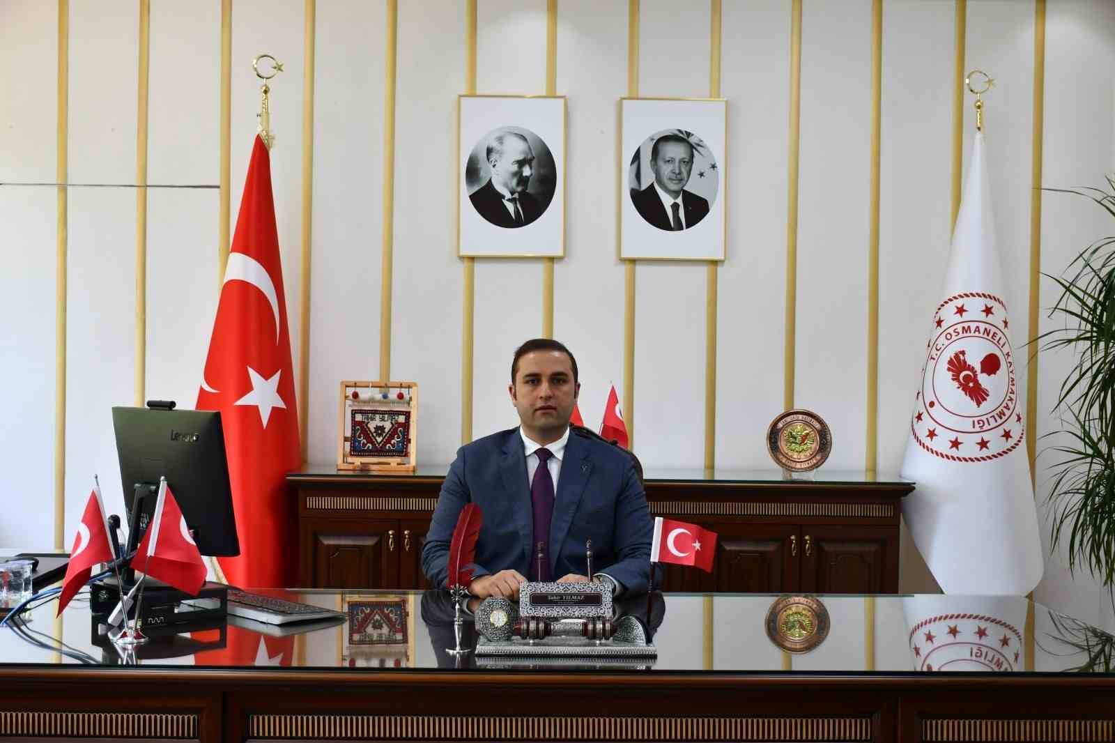 Osmaneli Kaymakamı Tahir Yılmaz görevine başladı