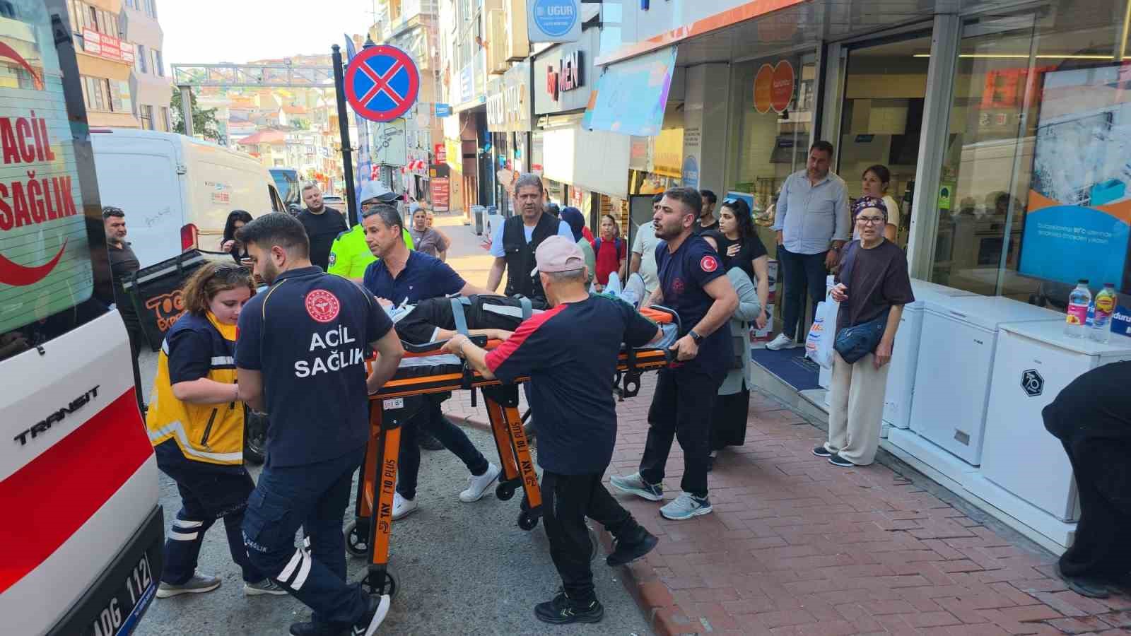 Motosikletlinin çarptığı çocuk yaralandı
