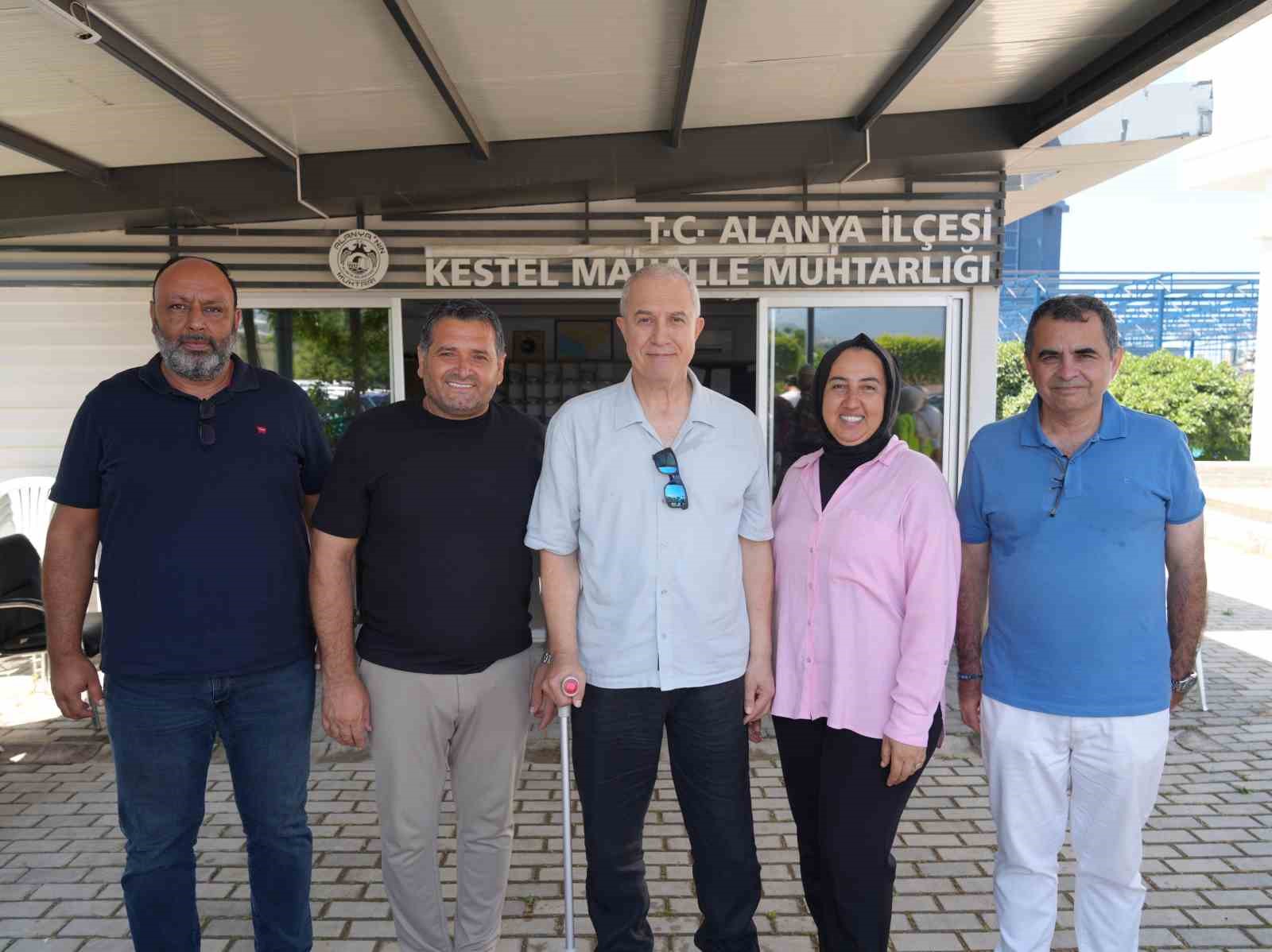 Alanya Belediyesi’nden Kestel ve Mahmutlar’da yol seferberliği