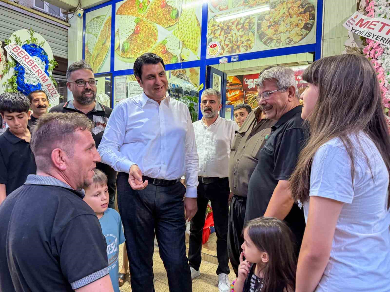 Yılmaz’dan 3 mahalleye ziyaret