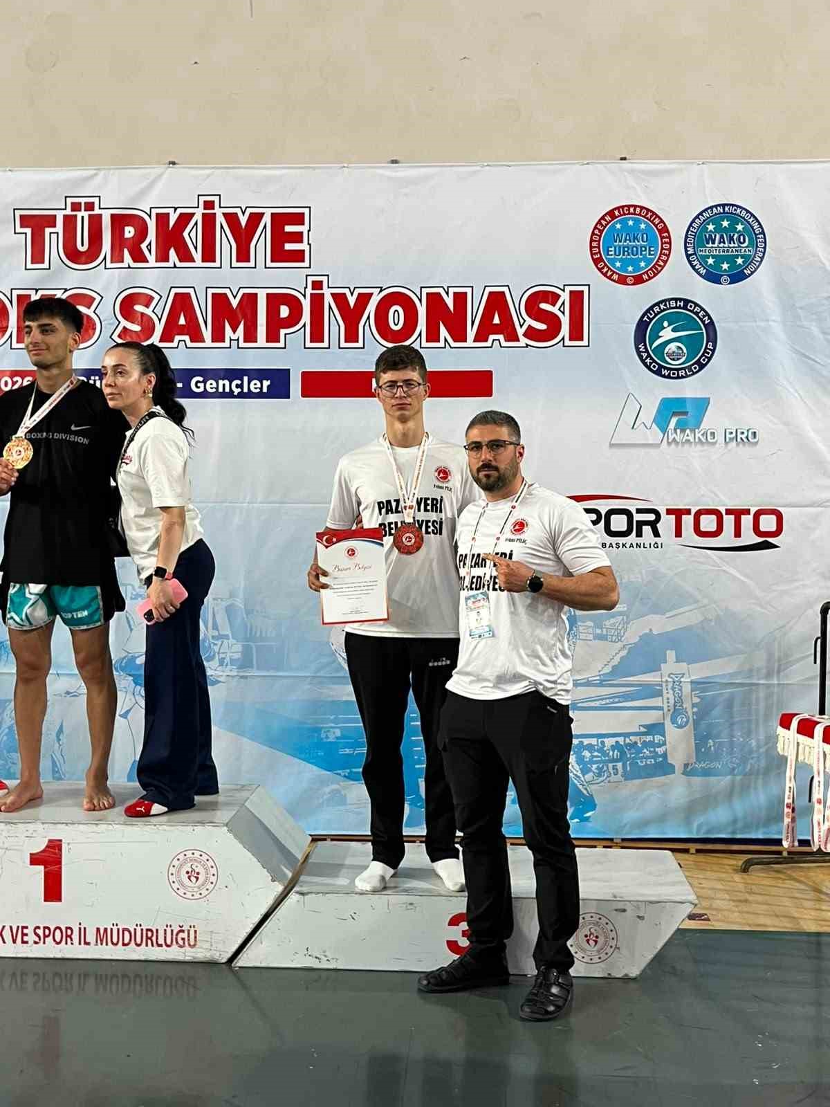 Bilecikli sporcular Türkiye Şampiyonası’ndan 2 madalyayla döndü