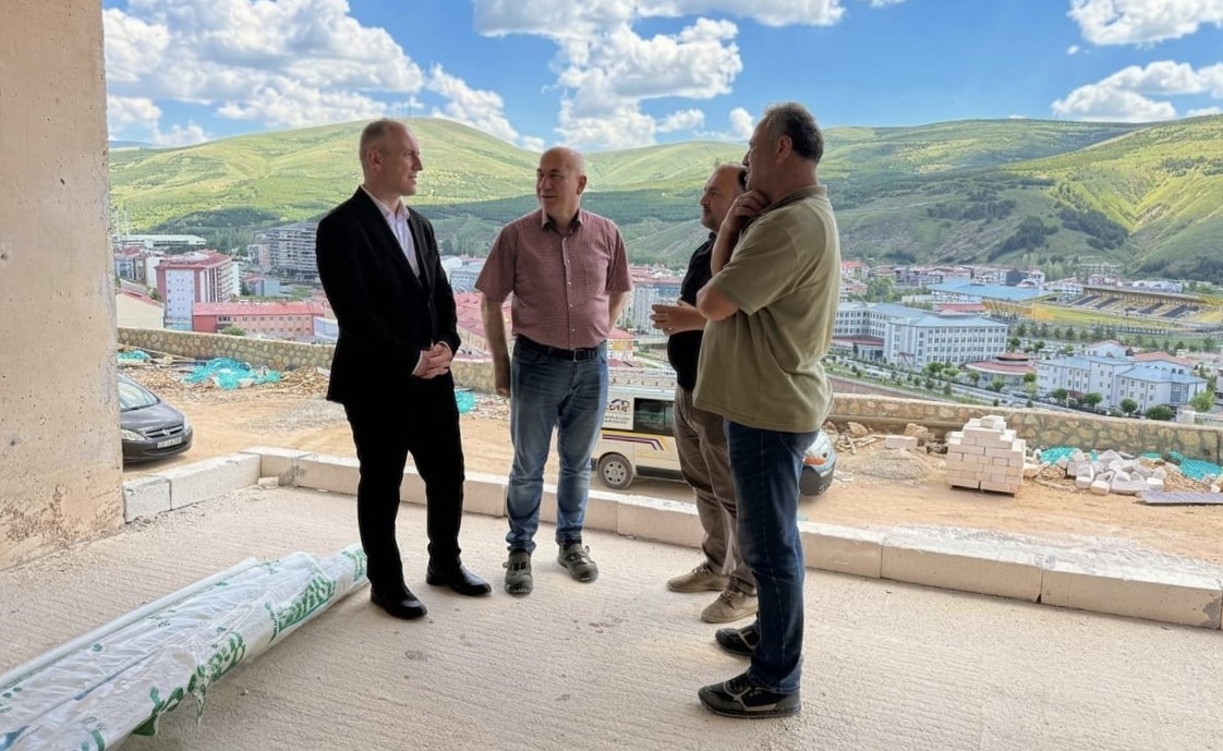 Bayburt’taki şantiyelerde yapı denetimi yapıldı
