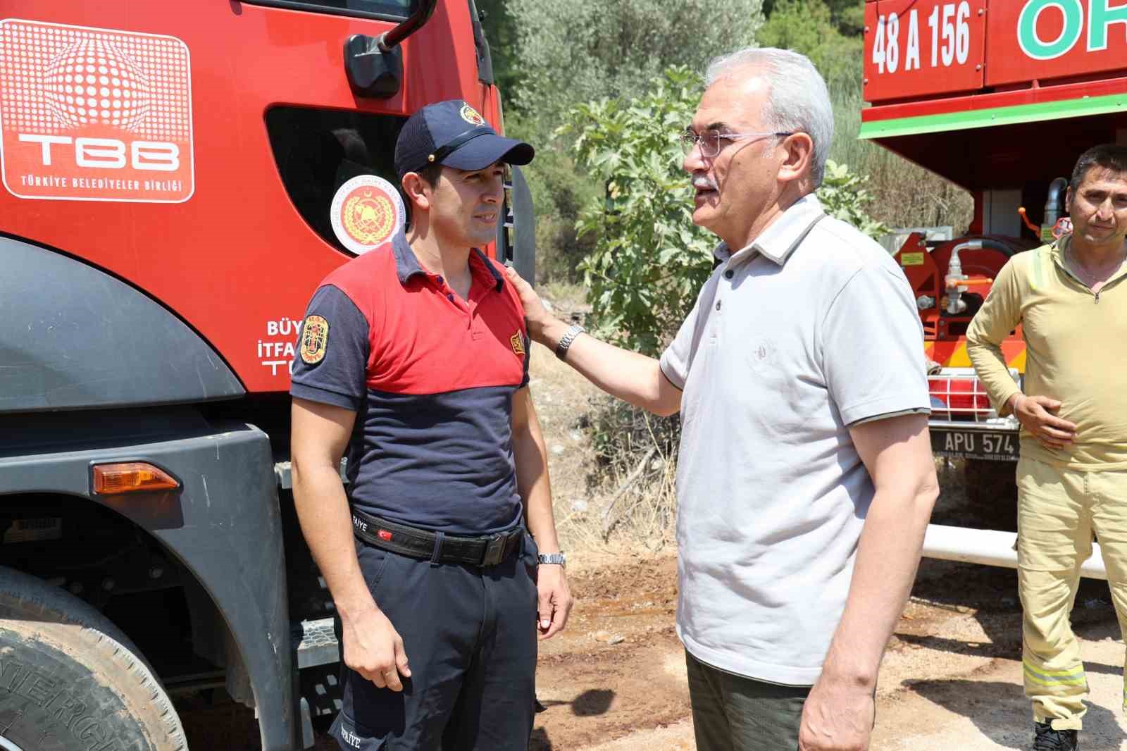 Orman Genel Müdürü Karacabey, sahada ekipleri yalnız bırakmadı