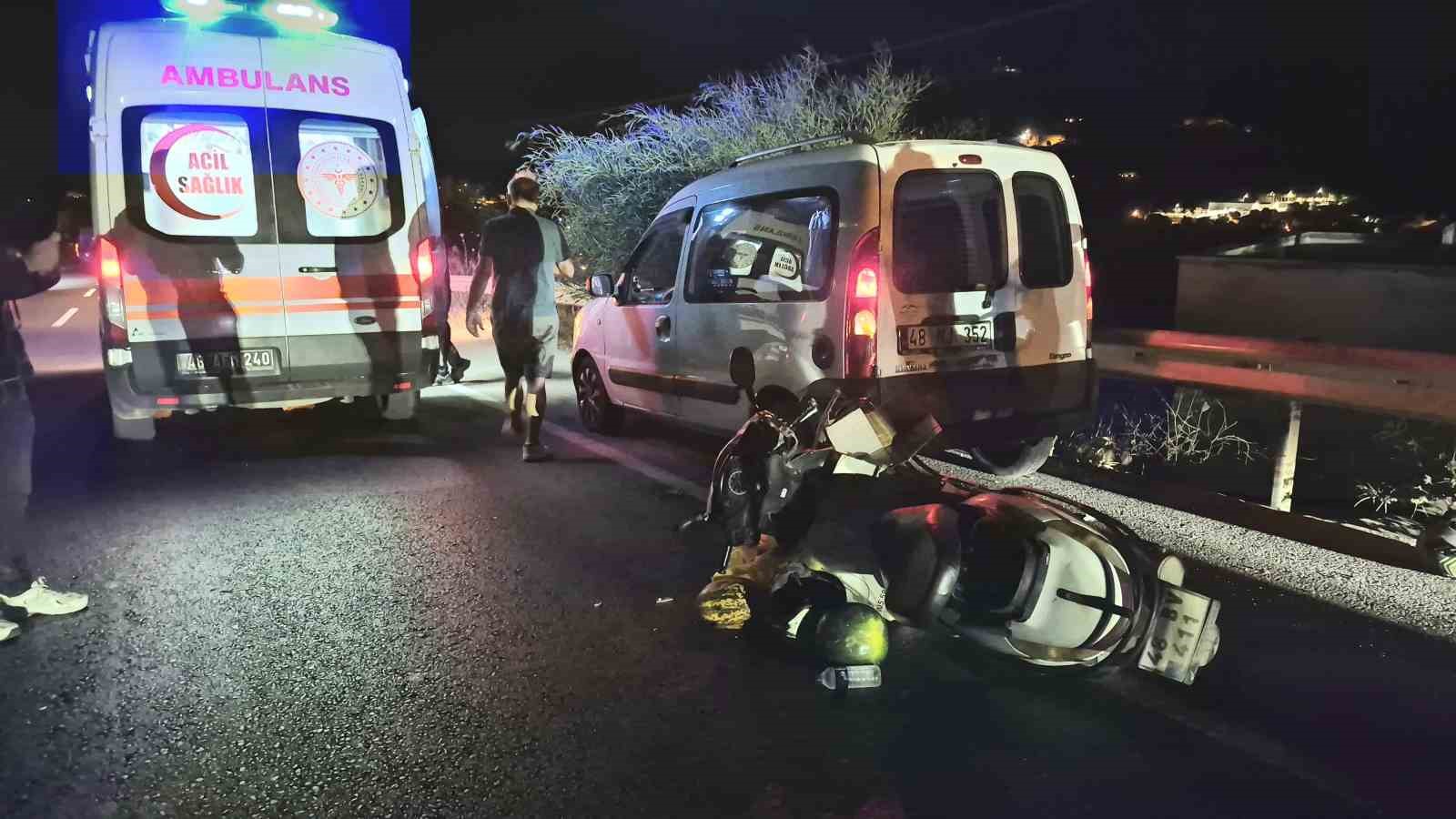 Motosiklet s&uuml;r&uuml;c&uuml;s&uuml; hayatını kaybetti