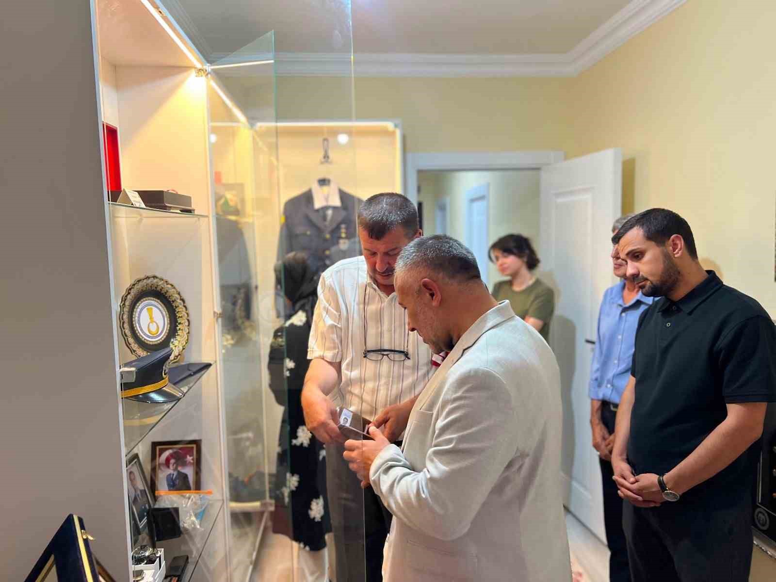 Şehit Astsubay İlhan Ongan’ın ailesine anlamlı ziyaret