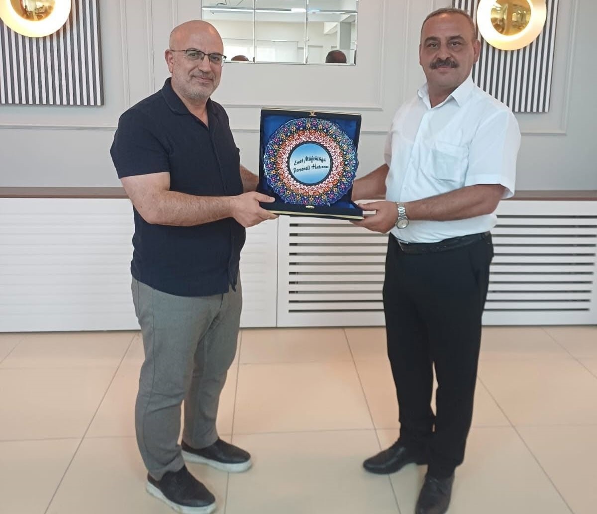Emet Müftüsü İsmail Çınar’a duygusal veda
