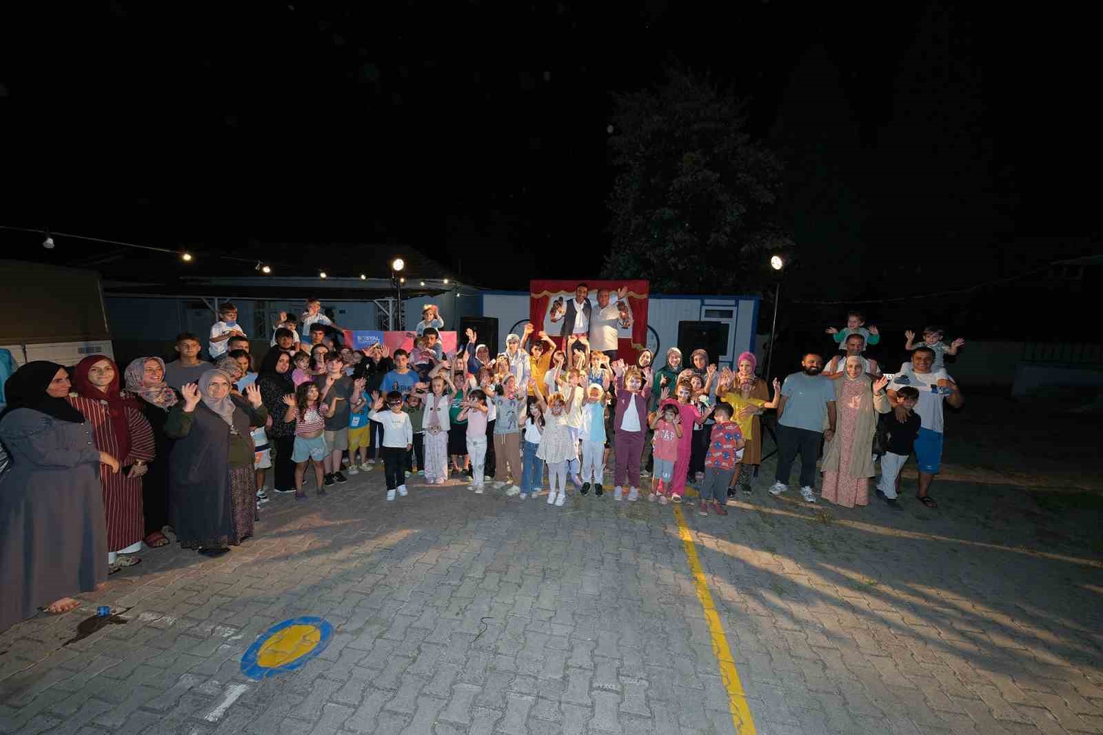 Çocuklar ’Mahallemde Neşe Var’ etkinliğinde buluştu