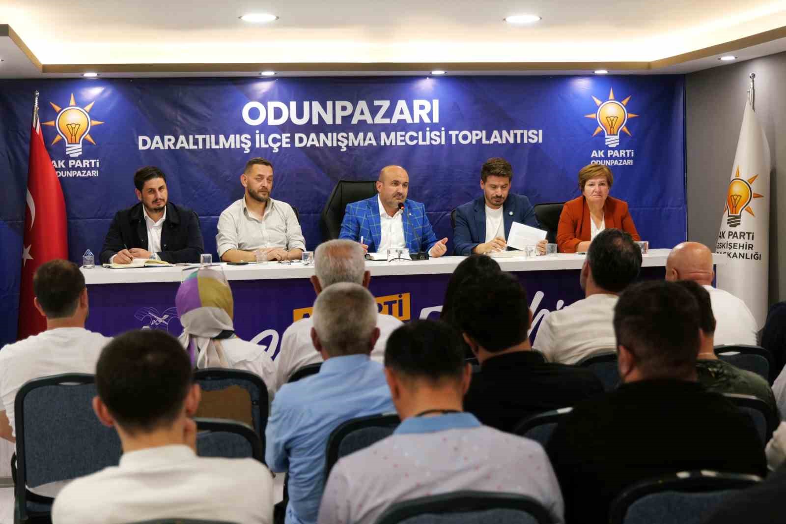 AK Parti Odunpazarı Daraltılmış İlçe Danışma Meclisi Toplantısı gerçekleştirildi