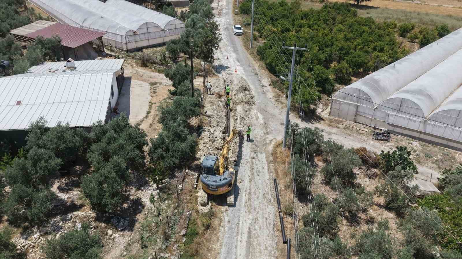 Seydikemer Gölbent’te İçme Suyu Altyapısı yenileniyor