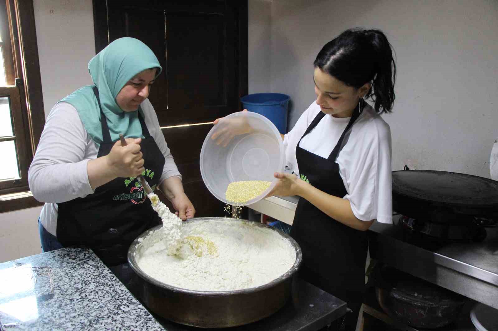 Amasya’nın tescilli lezzeti: Sıkma tarhana