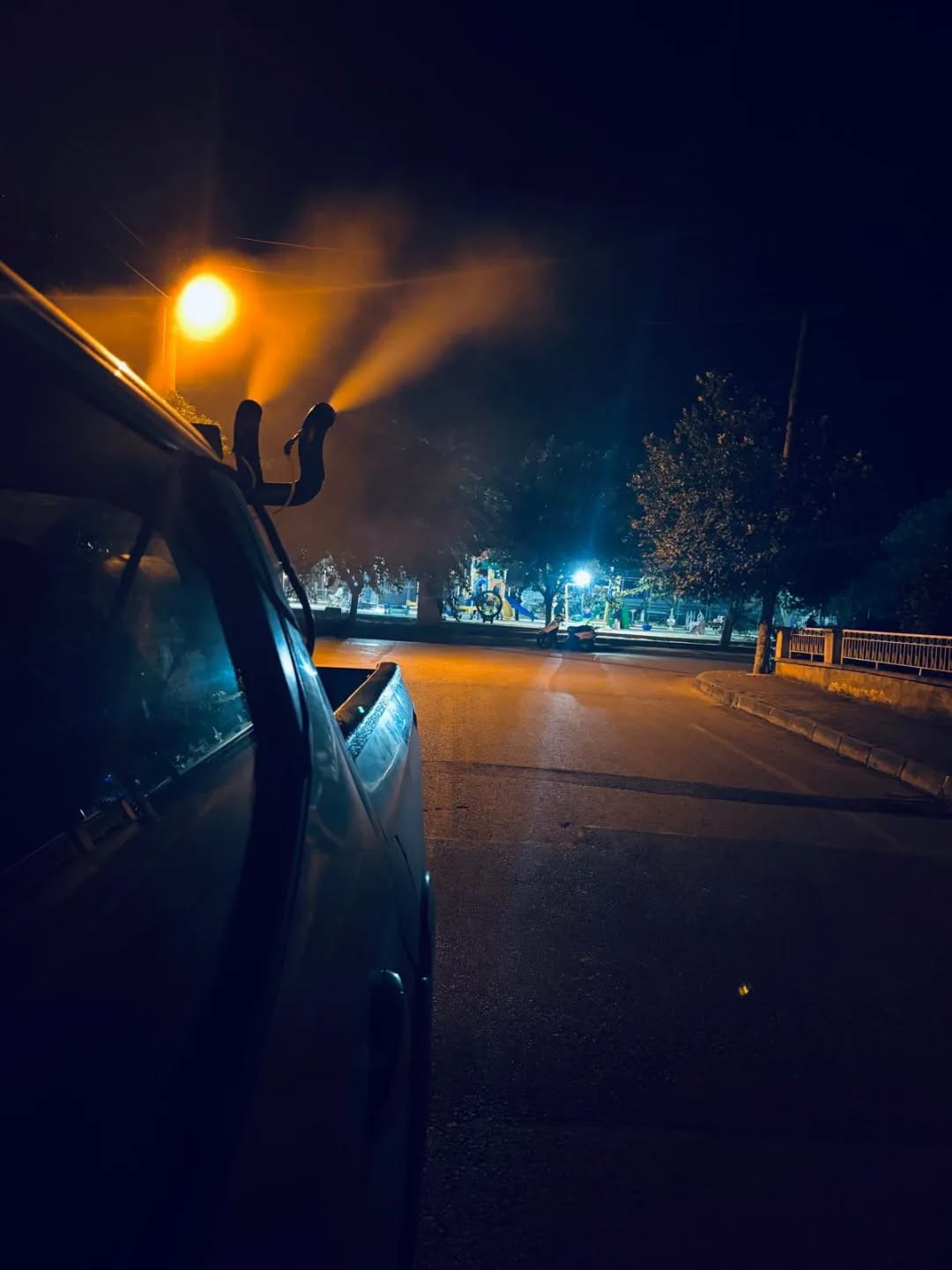 Germencik’te gece ilaçlaması sürüyor