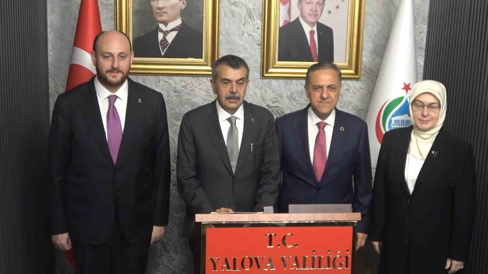 Bakan Tekin: "Değişikliklerin neticesinde uluslararası g&ouml;stergelerde &ccedil;ıtamız yukarıya doğru &ccedil;ıkmaya başladı"