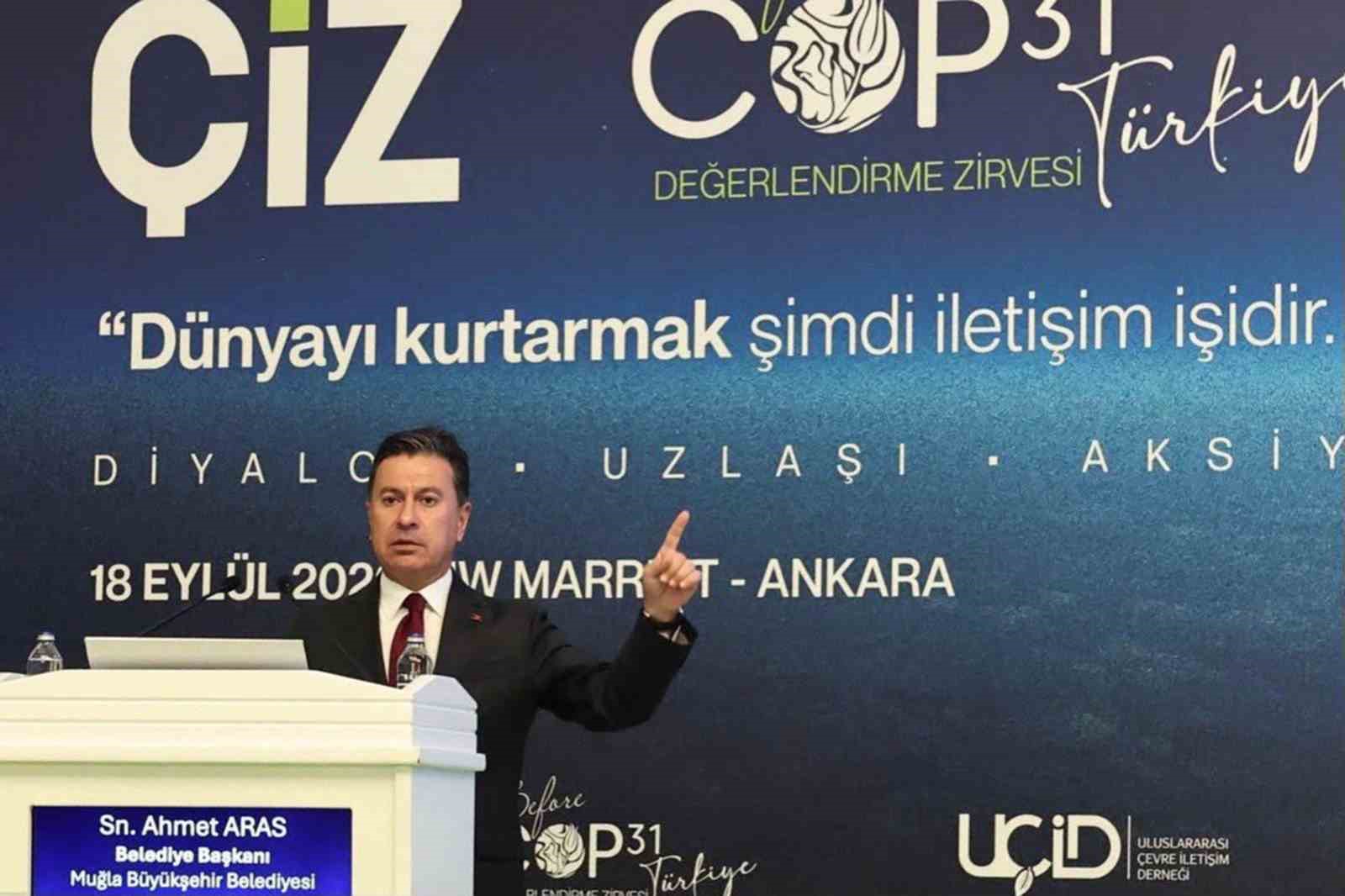 Başkan Aras COP31 &ouml;ncesi &lsquo;T&uuml;rkiye Diyalogları Zirvesi&rsquo;ne katıldı