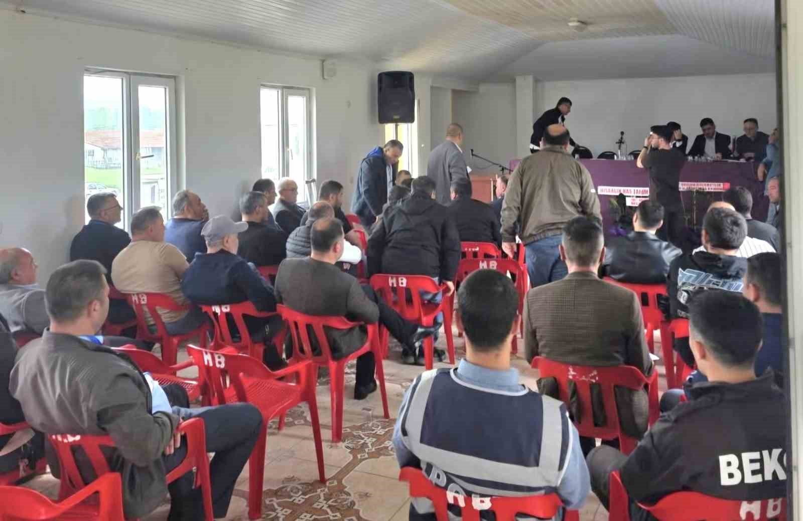 Hisarcık Taşıyıcılar Kooperatifinde Murat Zeytin g&uuml;ven tazeledi