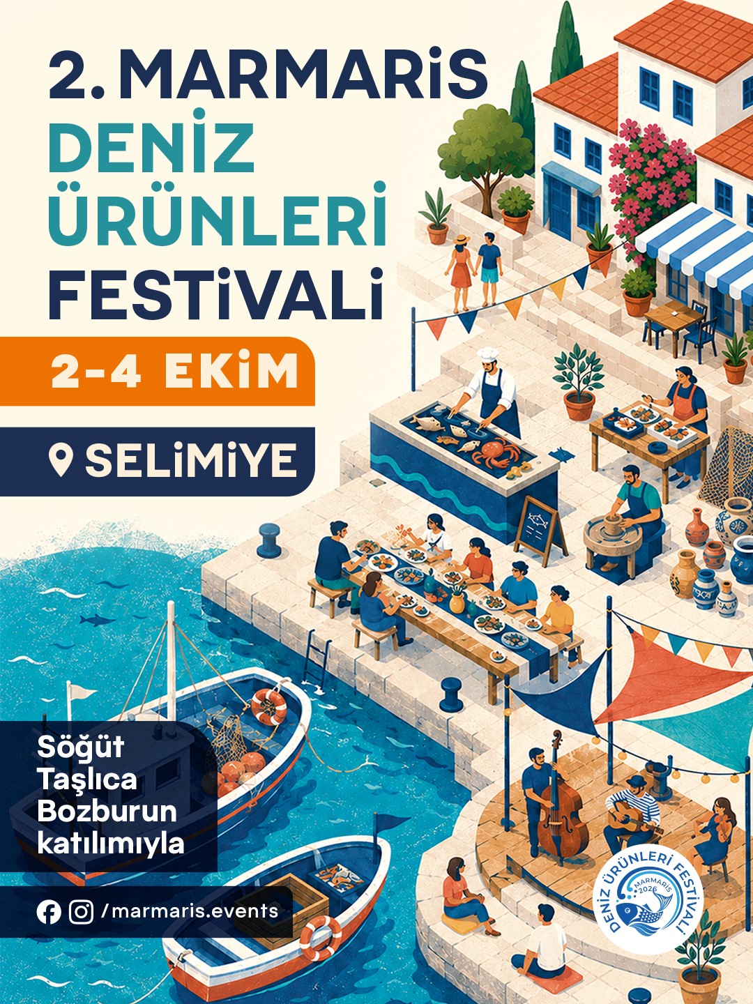Marmaris Deniz &uuml;r&uuml;nleri Festivali geniş kitlelere ulaşacak