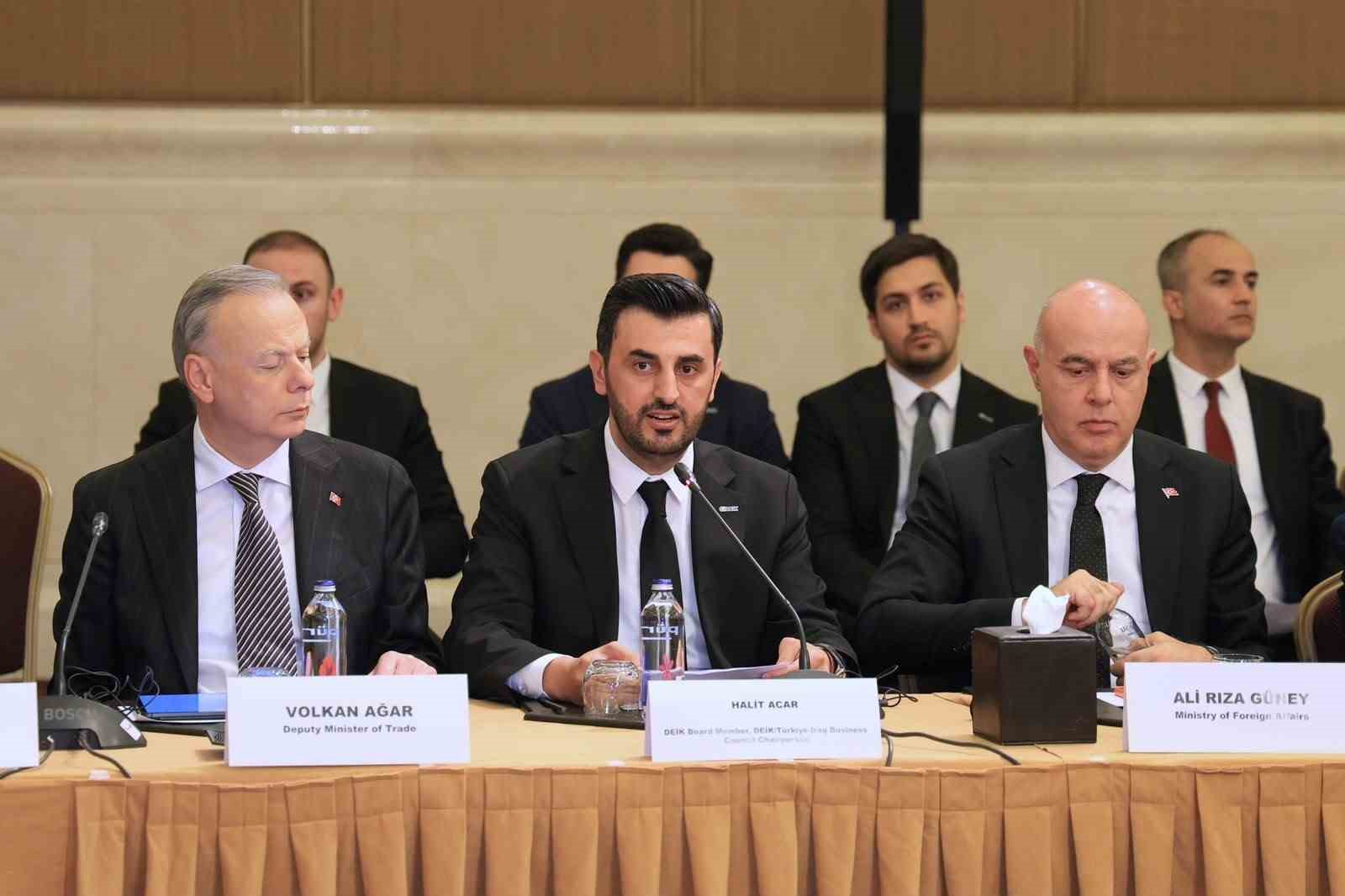 DEİK/Türkiye-Irak Yuvarlak Masa Toplantısı Ankara’da gerçekleştirildi