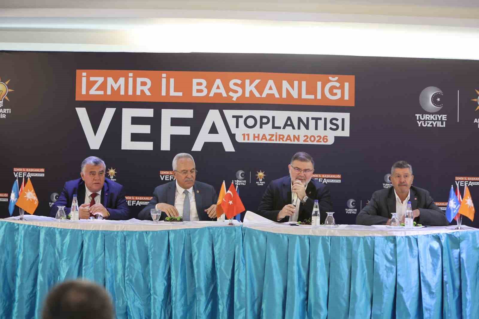AK Parti İzmir’den ‘Vefa’ buluşması