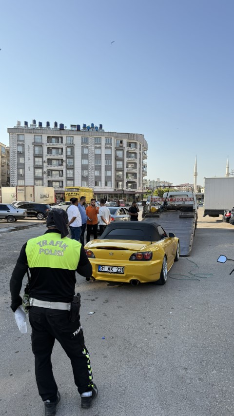 Düğün konvoyundaki drifte 156 bin TL para cezası