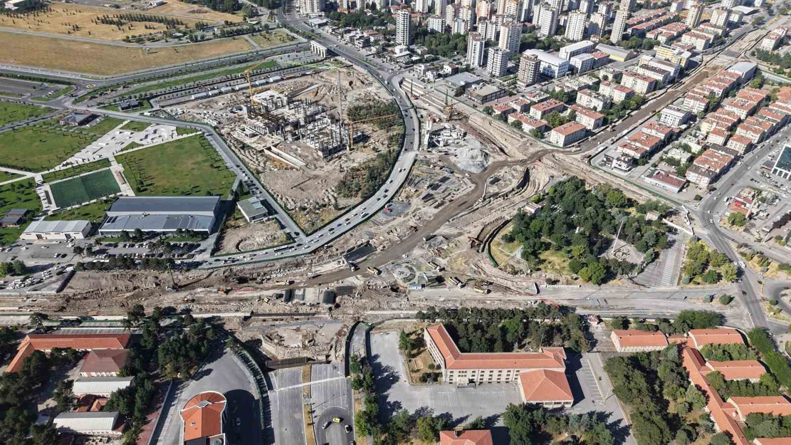 Ulaşımdaki çalışmalar, Kayseri’yi şantiyeye çevirdi