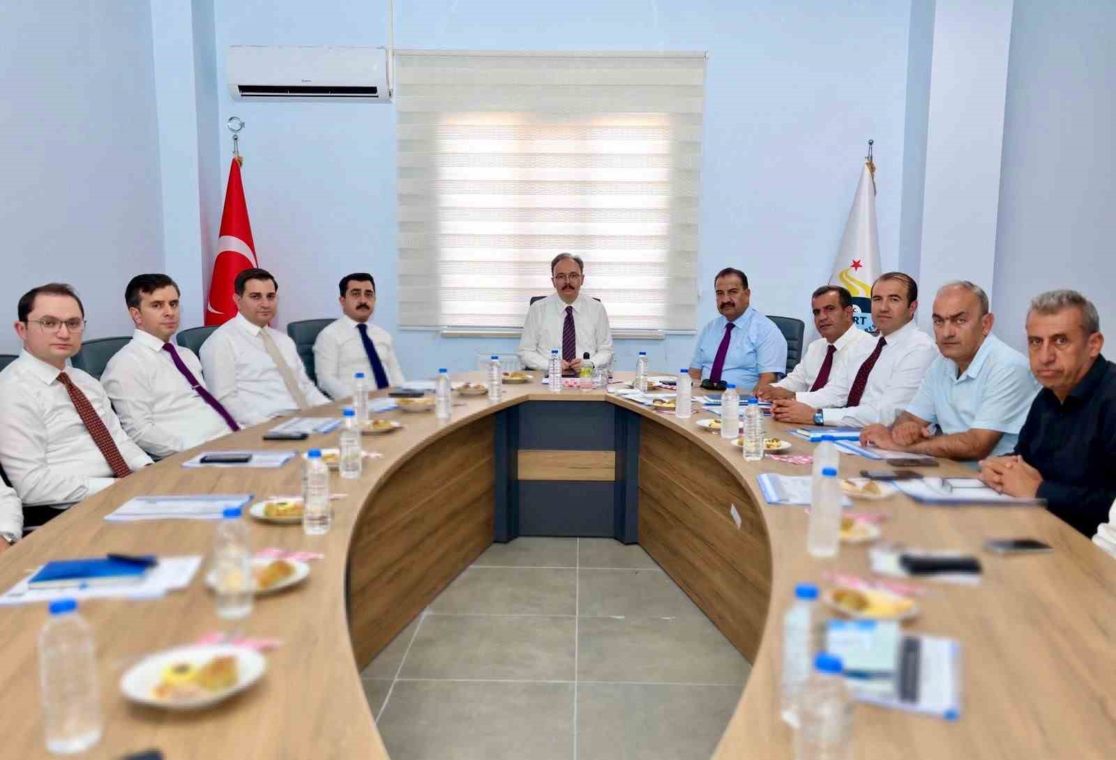 Siirt’te KÖYDES değerlendirme toplantısı