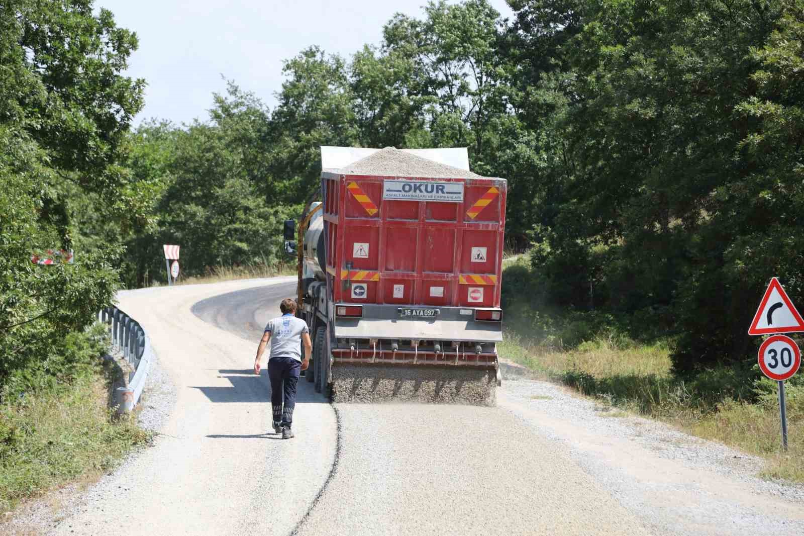 Büyükşehir’den İznik’te yollara konfor ayarı