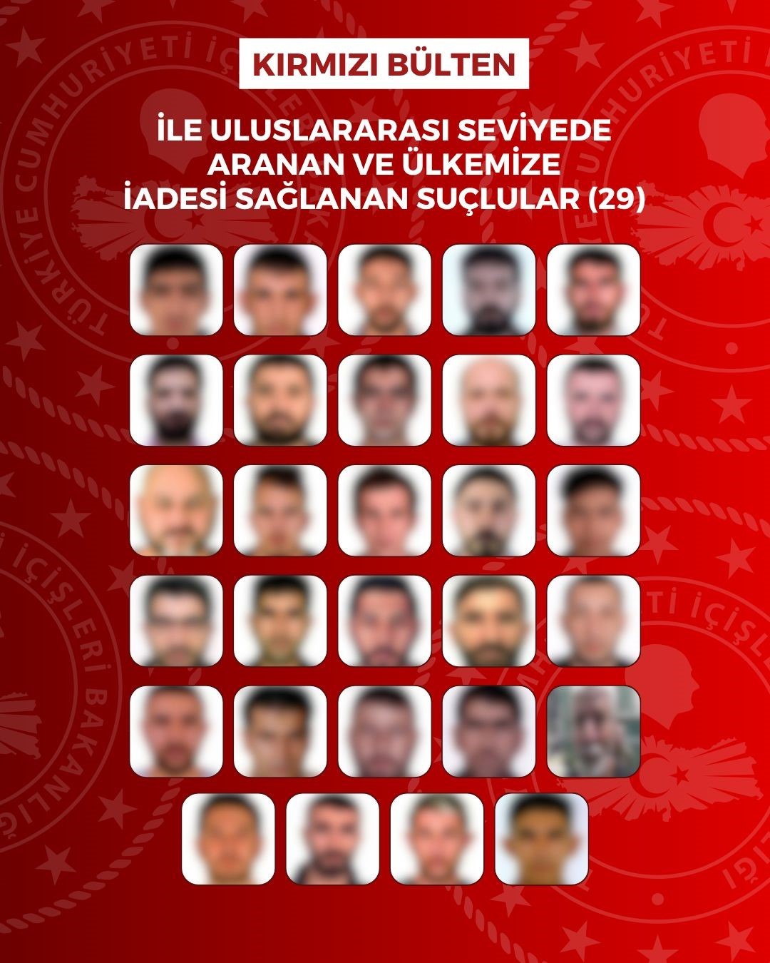 Yurt dışında aranan 76 ş&uuml;pheli T&uuml;rkiye&rsquo;ye iade edildi