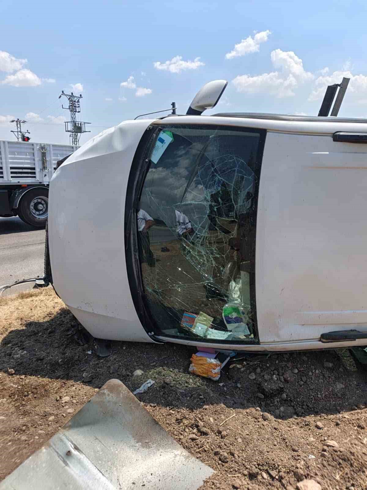 Kahramanmaraş&rsquo;ta trafik kazası: 3 yaralı