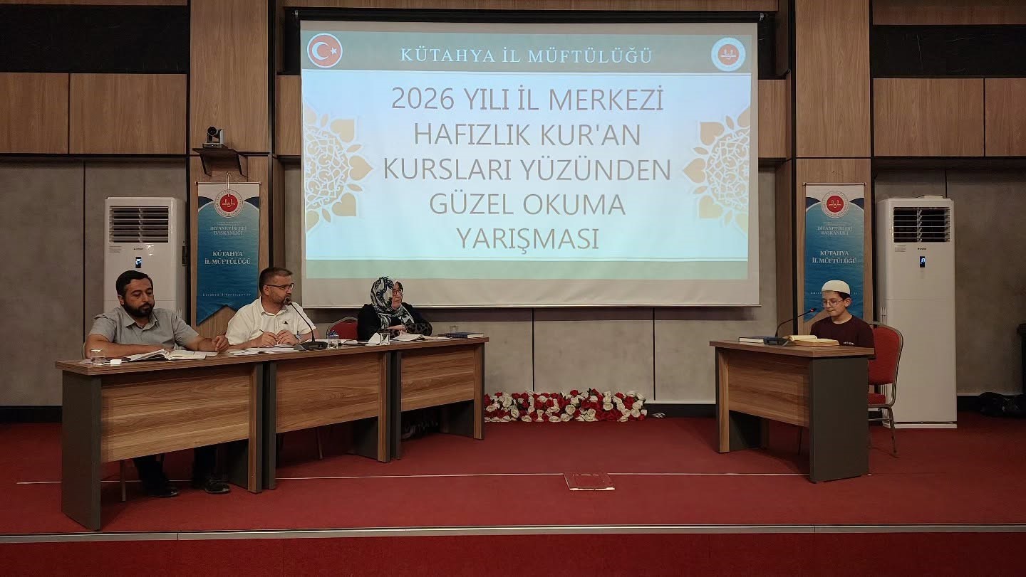 Kütahya’da Kur’an-ı Kerim’i Güzel Okuma Yarışması düzenlendi