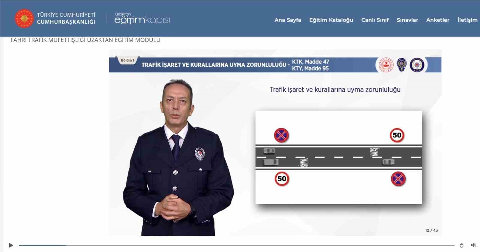 Eskişehir’de fahri trafik müfettişlerine eğitim