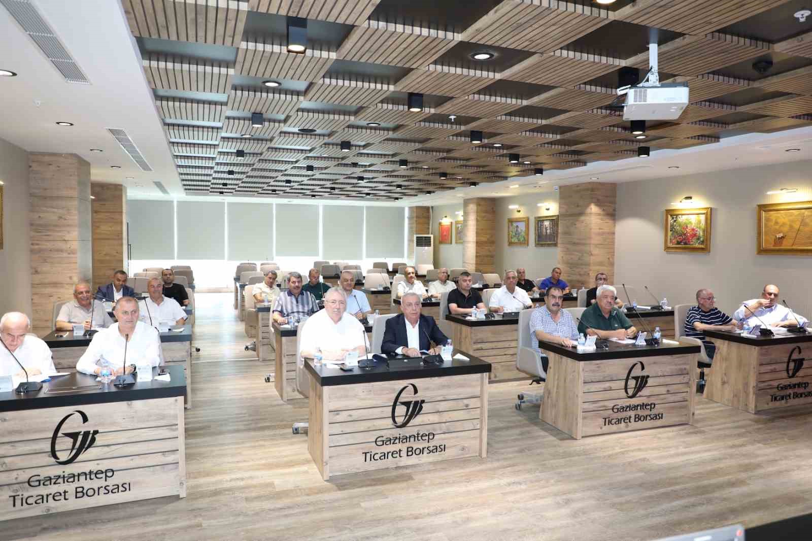 GTB ağustos ayı olağan meclis toplantısı gerçekleştirildi