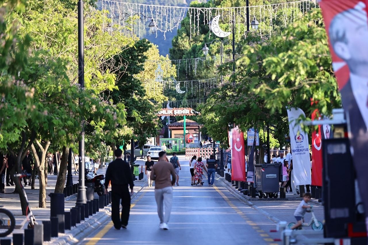Denizlilerden bulvardaki etkinliklere yoğun ilgi