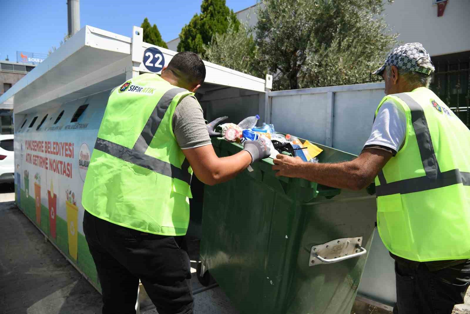 Yunusemre&rsquo;de 150 tonluk geri d&ouml;n&uuml;ş&uuml;m başarısı