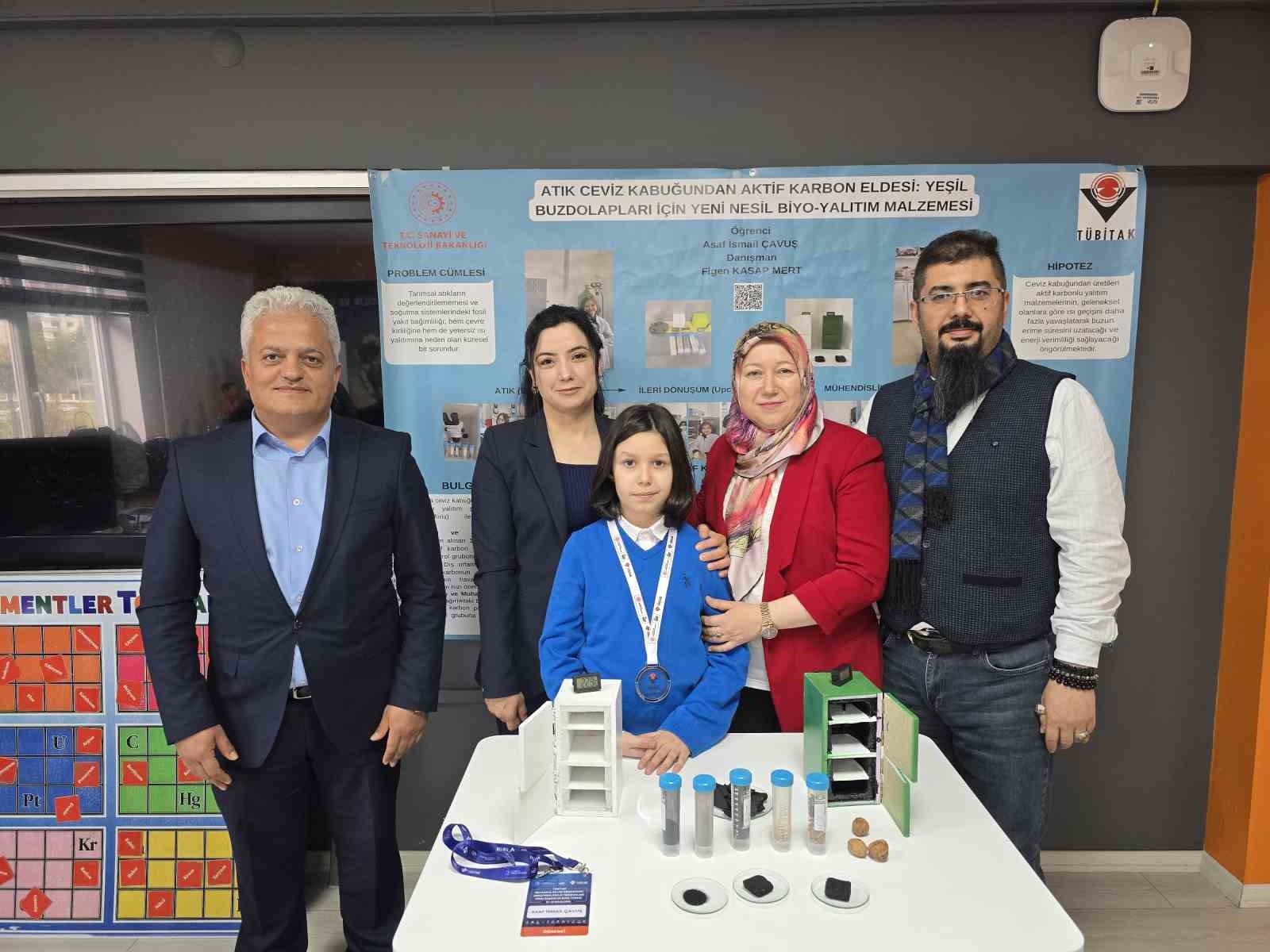 Ceviz kabuğundan doğa dostu yalıtım malzemesi tasarladı, Yozgat’a dördüncülük ödülünü getirdi