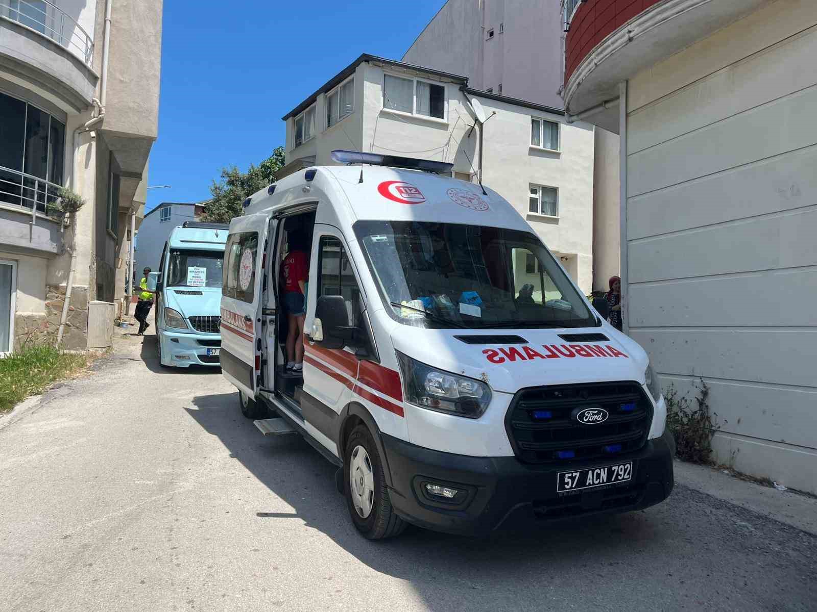 Sinop&rsquo;ta motosiklet kazası: 1 yaralı