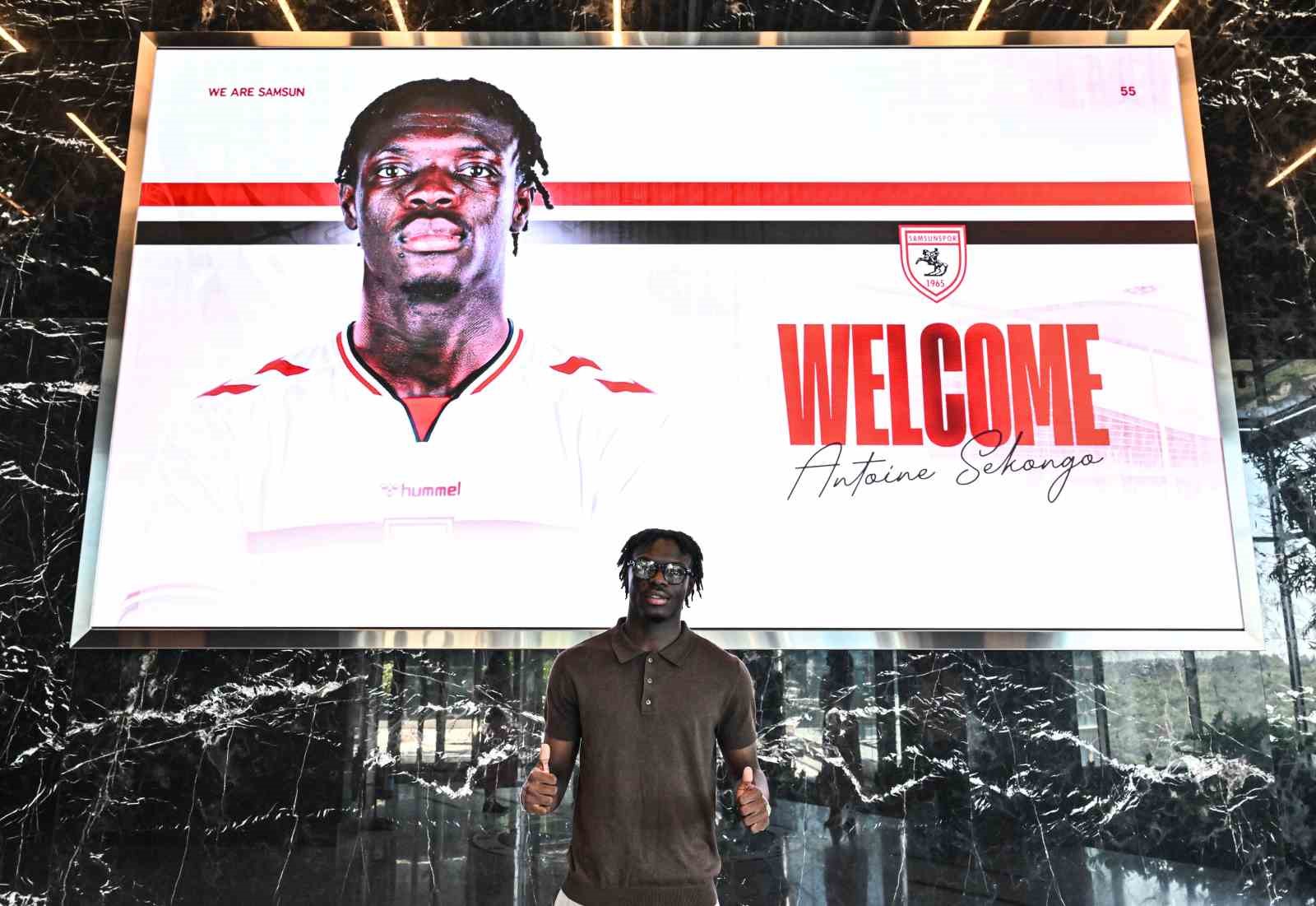 Antoine Sekongo: "Samsunspor’da olmak benim için büyük bir gurur"