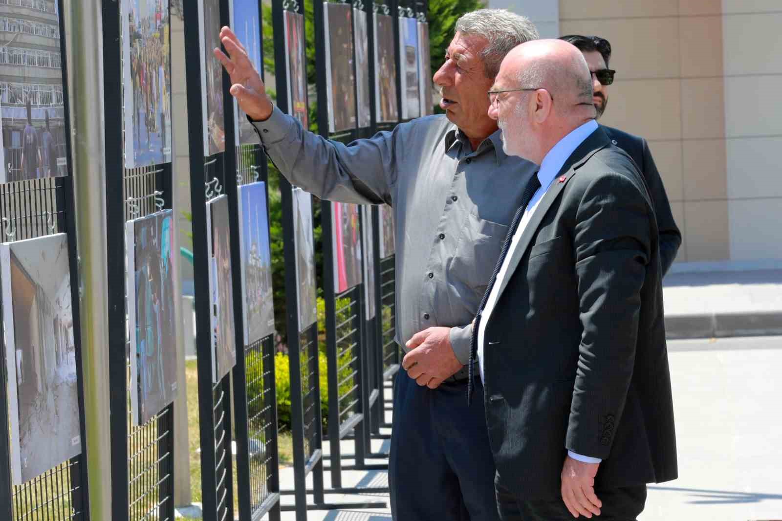 KAYÜ’de 15 Temmuz Anma Töreni ve Fotoğraf Sergisi düzenlendi