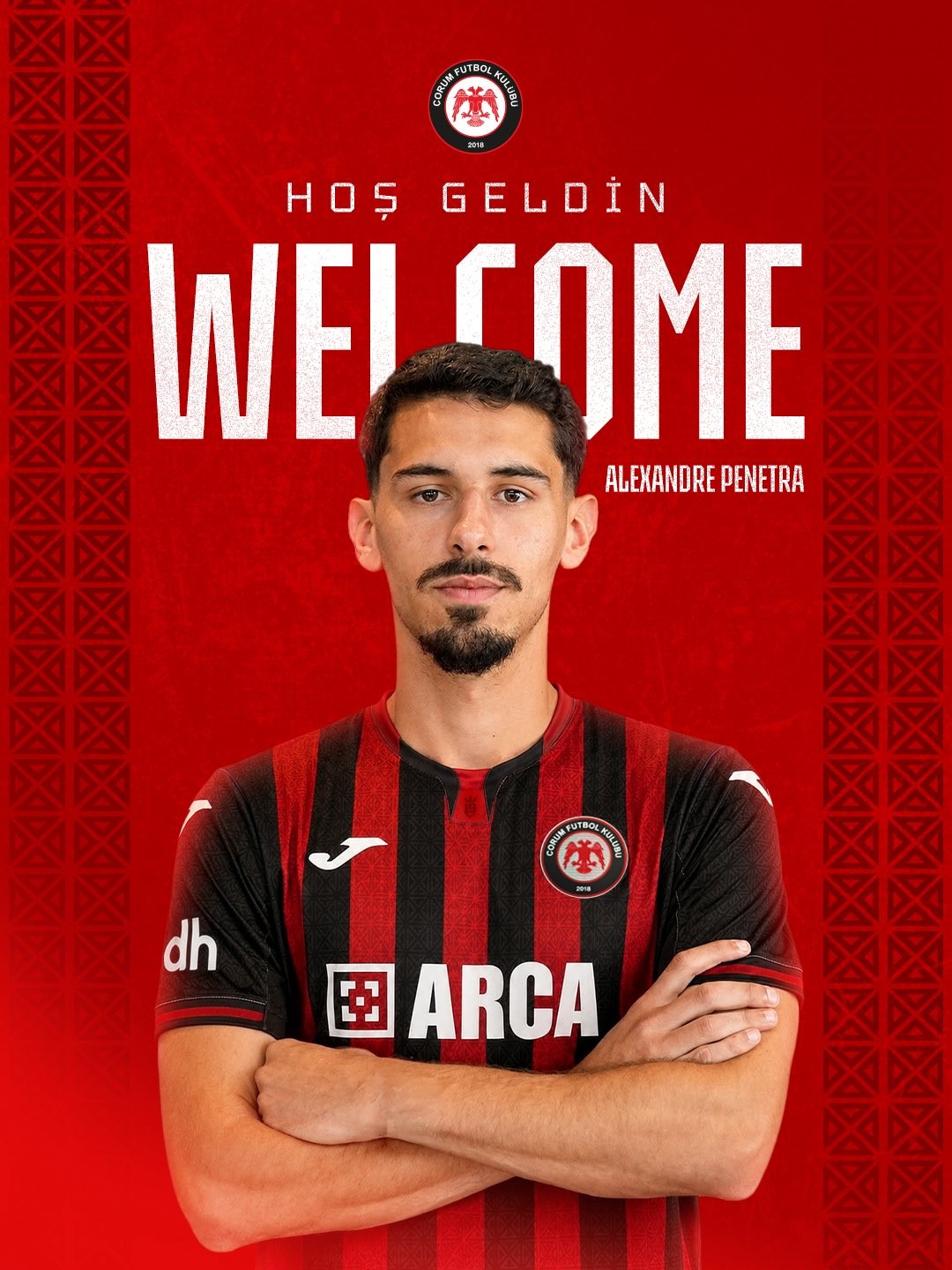 &Ccedil;orum FK, Alexandre Penetra&rsquo;yı kadrosuna kattı