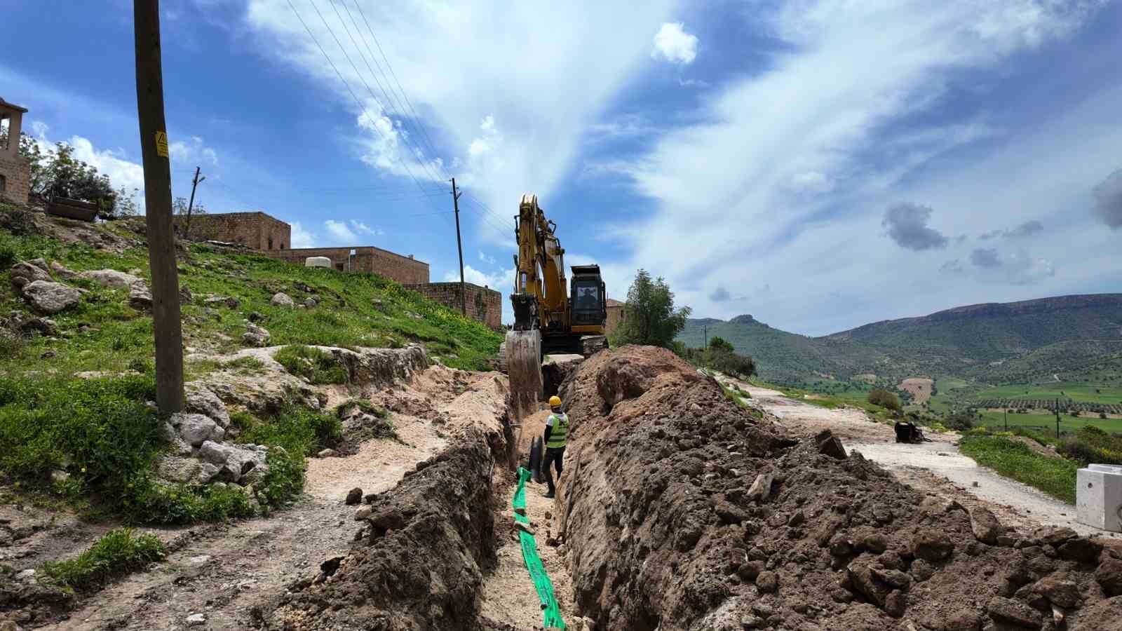 MARSU, Yeşilli B&uuml;lb&uuml;l Mahallesi&rsquo;ni atık su altyapısına kavuşturdu
