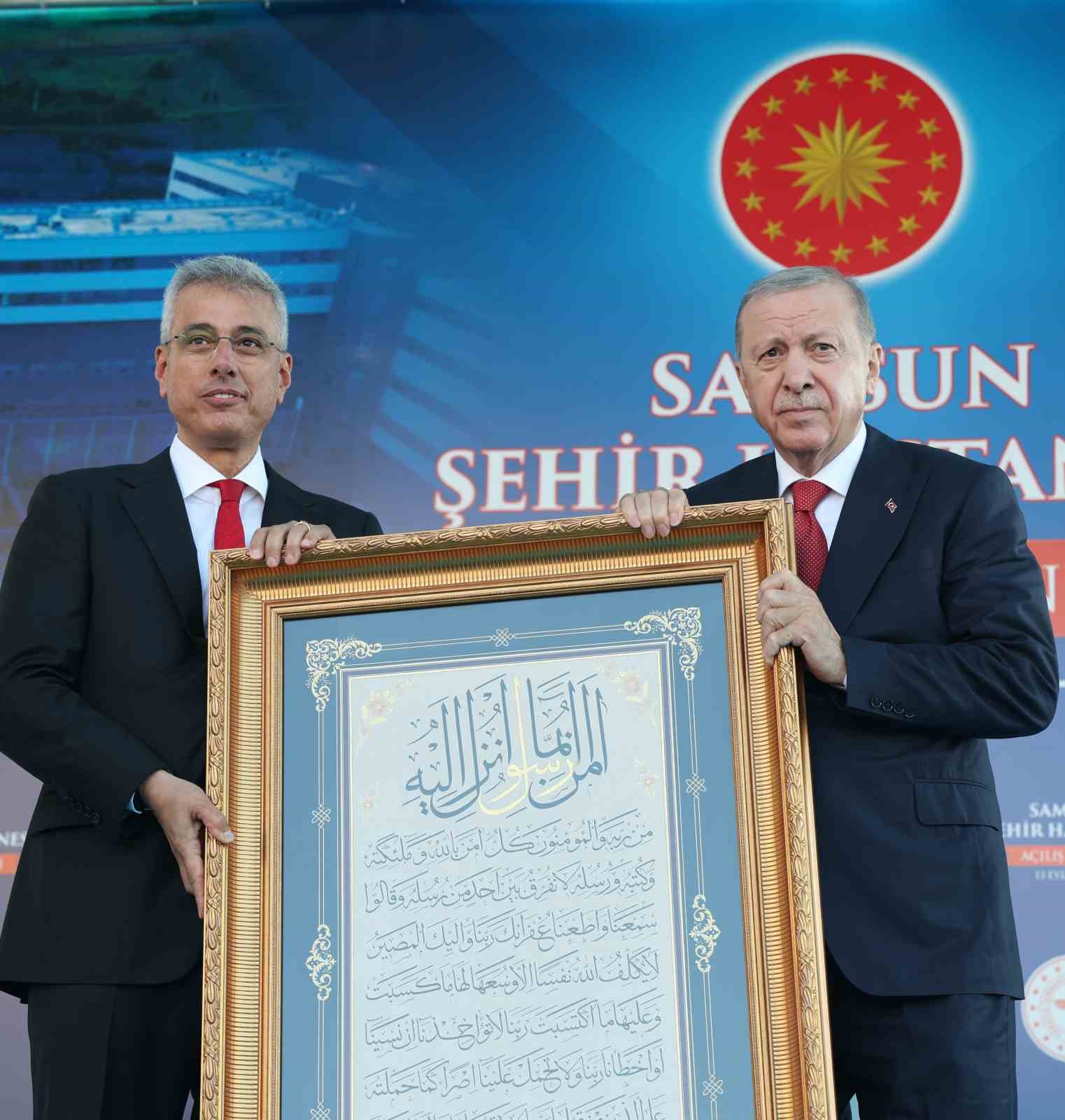 Cumhurbaşkanı Erdoğan’a sevgi seli