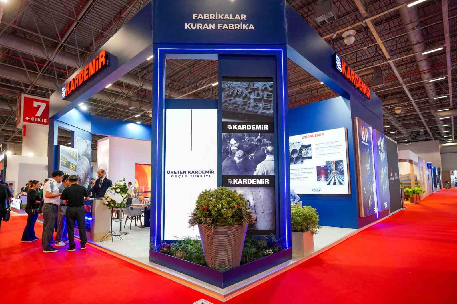 KARDEMİR, MetalExpo&rsquo;da &uuml;retim g&uuml;c&uuml; ve &ccedil;eliğin hikayesini sergiledi