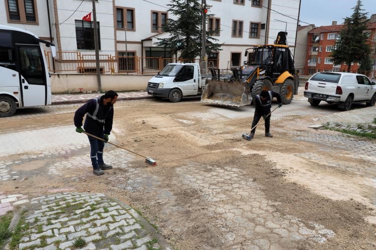 Söğüt Belediyesinden altyapı mesaisi