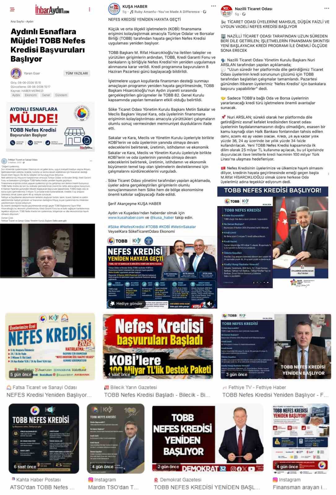 KUTO’dan Nefes Kredisi açıklaması