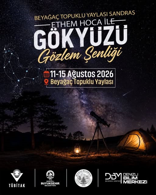 Gökyüzü tutkunlarını bir araya getiren festival için geri sayım başladı