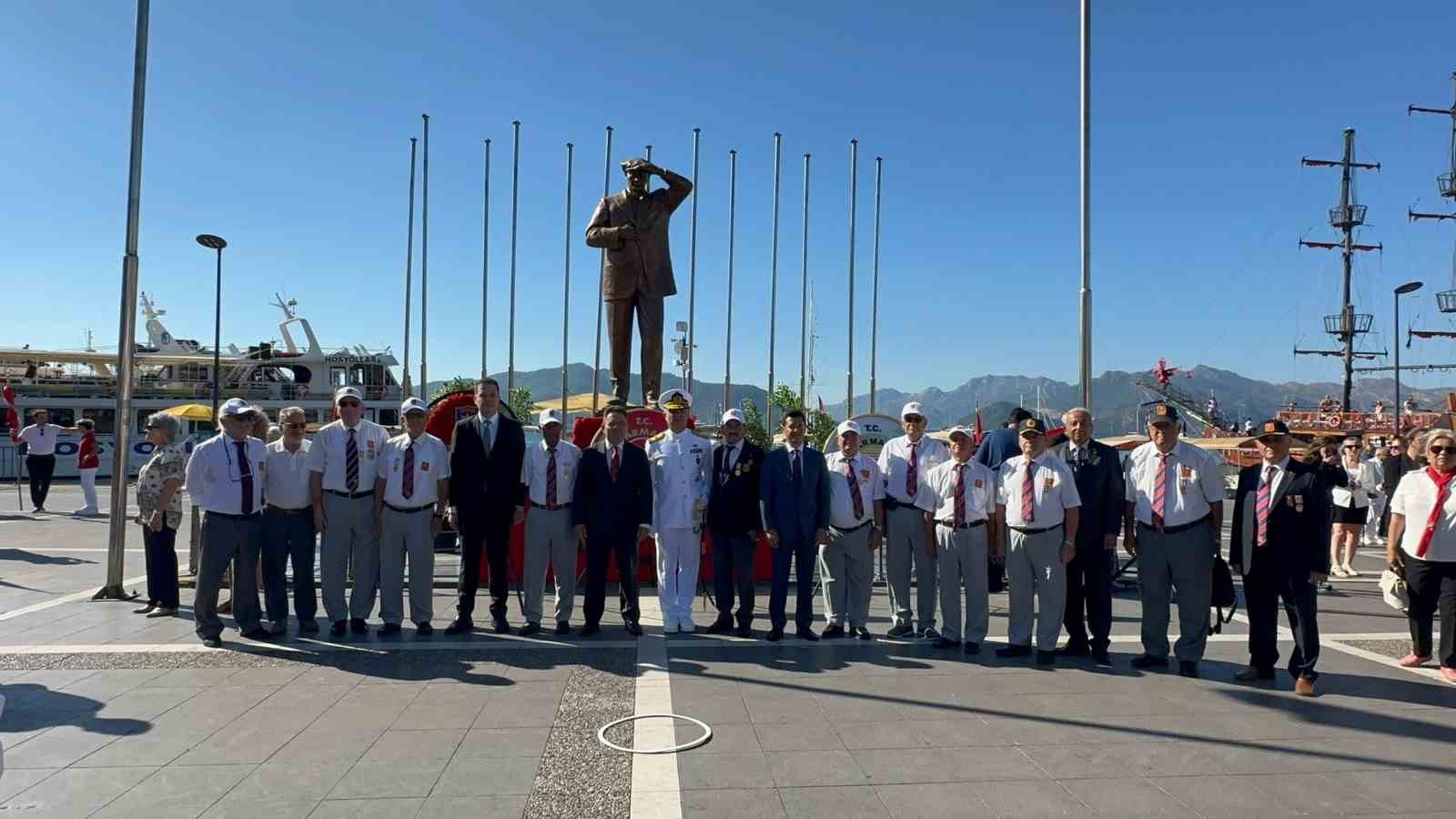 30 Ağustos Zafer coşkusu Marmaris’te törenler ile başladı