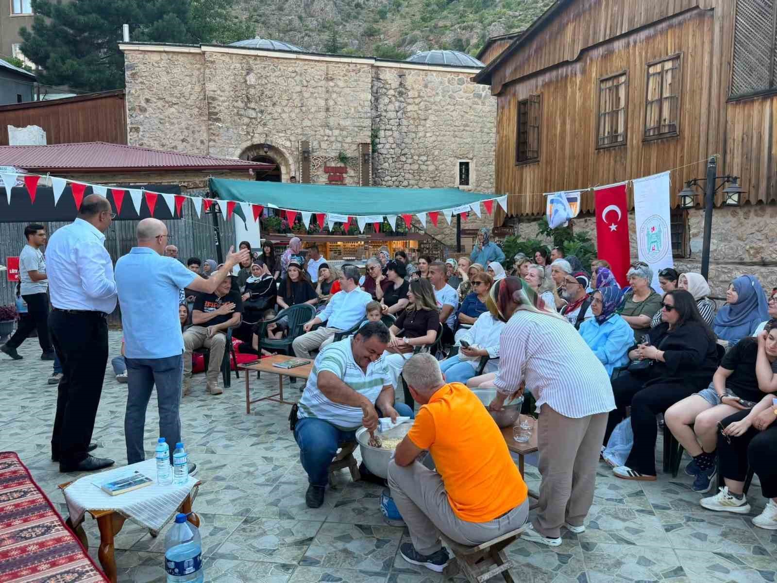Kemaliye Helvası deneyim atölyesinde tanıtıldı