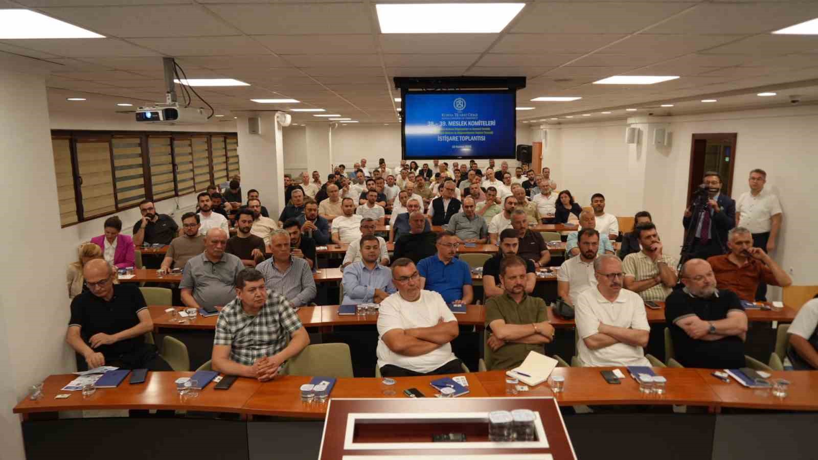 KTO’da meslek komiteleri ile istişare toplantıları sürüyor