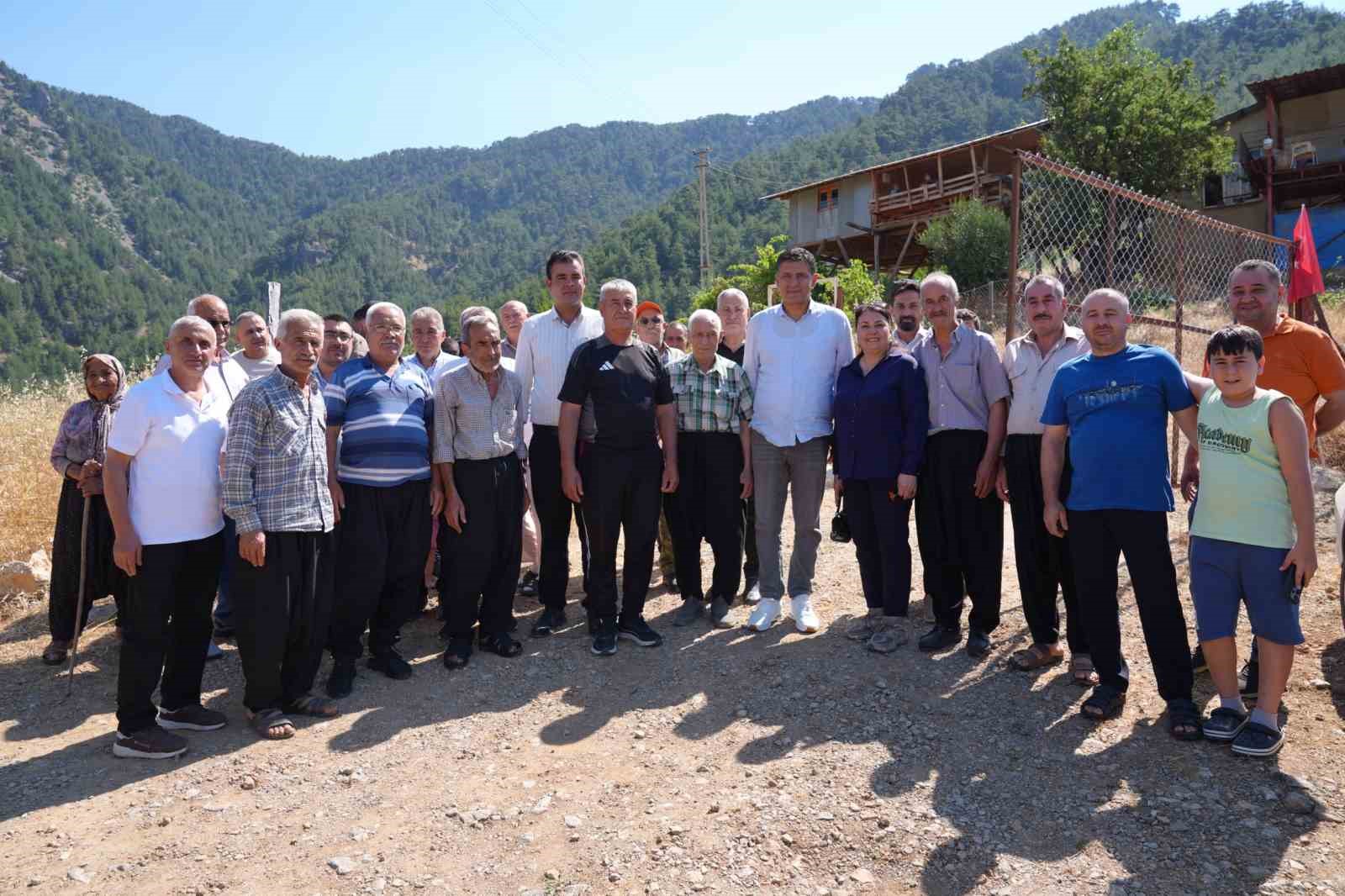 Başkan Atlı, kırsal mahallede vatandaşlarla buluştu