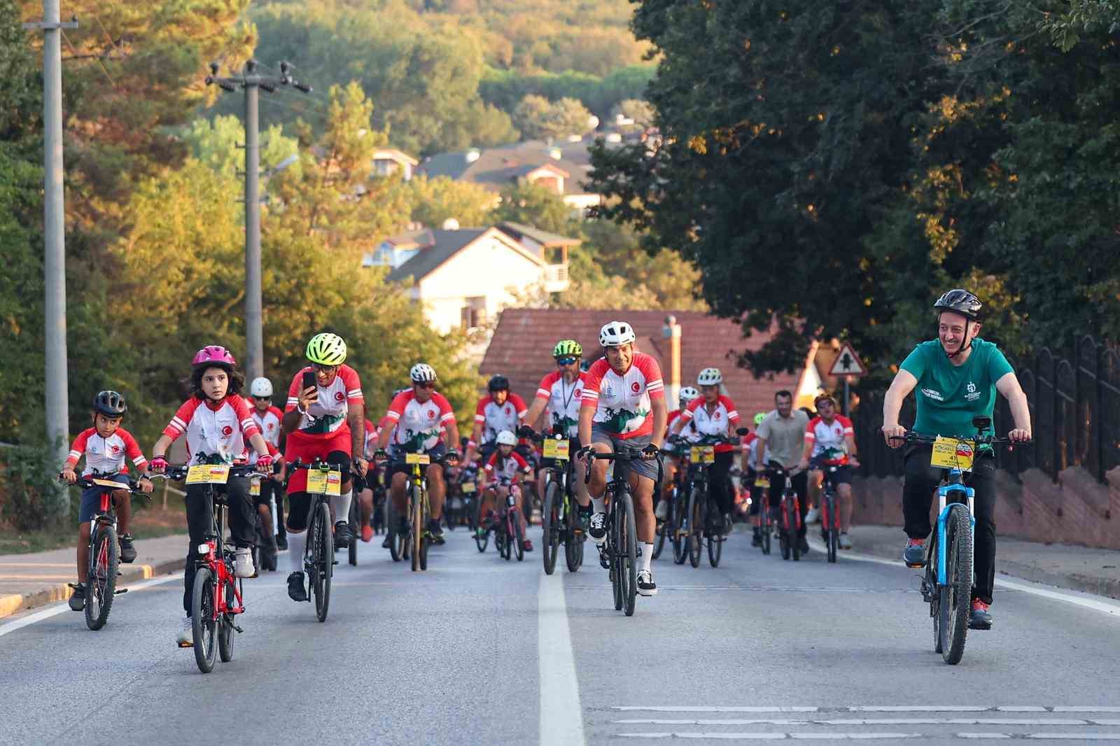 Kandıra’nın 90 kilometrelik sahil rotasında pedal heyecanı