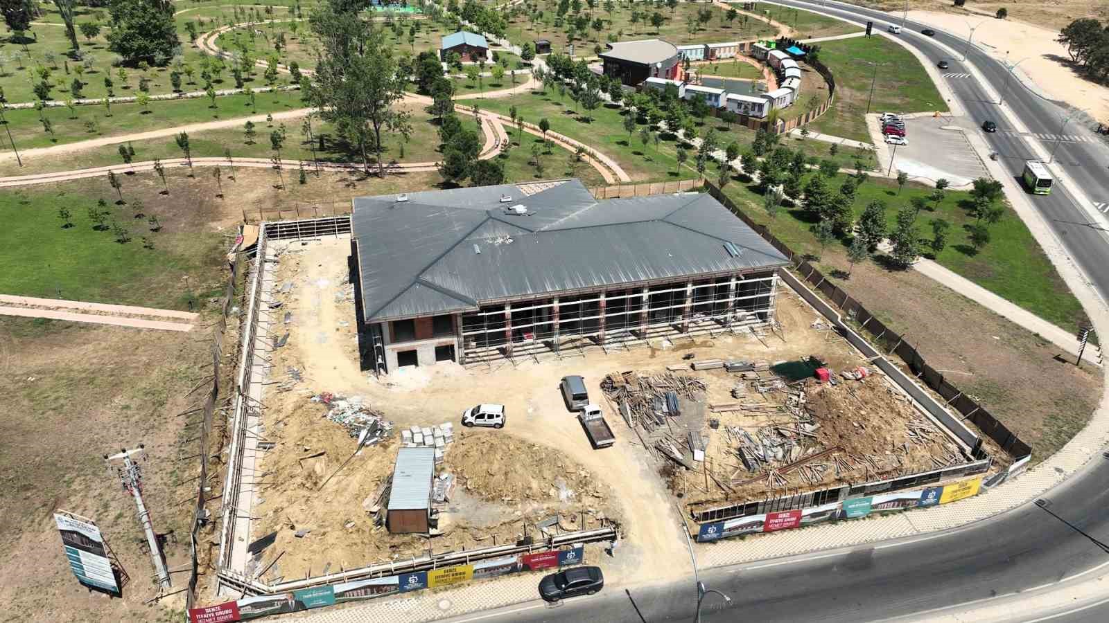 Gebze Yeni İtfaiye Hizmet Binası’nın inşası sürüyor