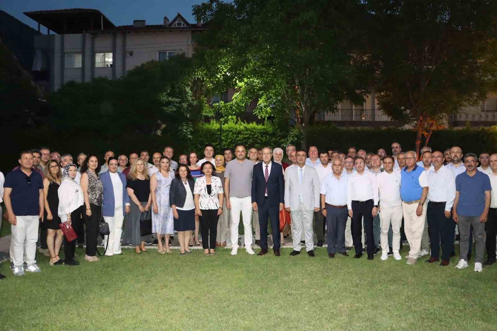 Pamukkale Kaymakamı Bulut’a duygu dolu veda programı